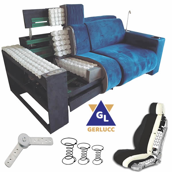 Gerlucc | componentes para as indústrias de colchões, estofados, cadeiras, box spring, box baú, sofás e poltronas. 